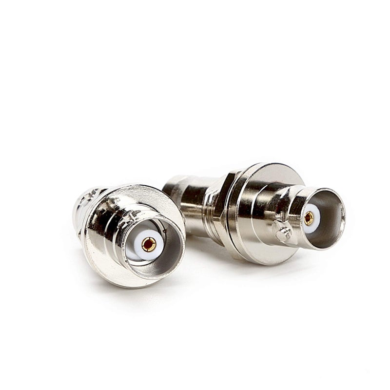 TLS.Eagle BNC Bulkhead Insulated Connector Female to Female Coupler Panel Mount Coax Adapter Pack of 2 - Image 4